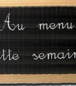 titre au menu cette semaine