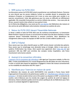 les nouvelles de pierre au 21/11