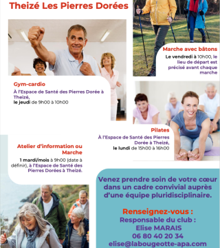 Information Club Coeur et Santé à Theizé